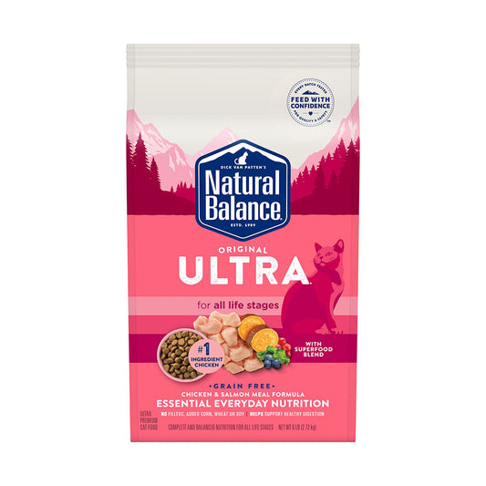 Natural Balance® Original Ultra Chicken All Life Stage Grain Free Dry Cat Food 6 Lb