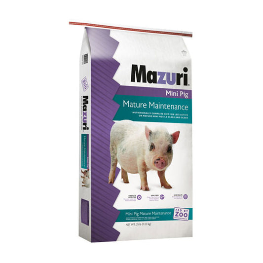 Mazuri® Mini Pig Mature Maintenance 25 Lbs