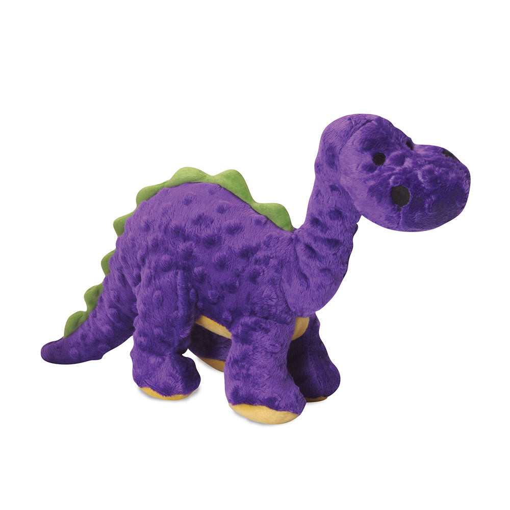 GoDog® Bruto the Brontosaurus Dino Dog Toys Large Purple