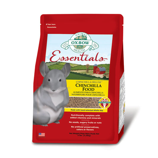 Oxbow Animal Health® Essentials Chinchilla Food 10 Lbs
