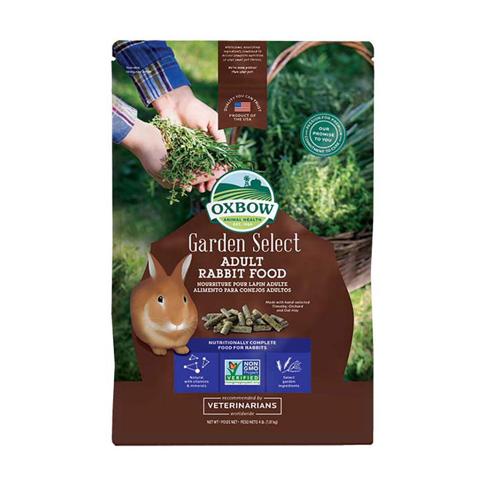 Oxbow Animal Health® Garden Select Adult Rabbit Food 4 Lbs