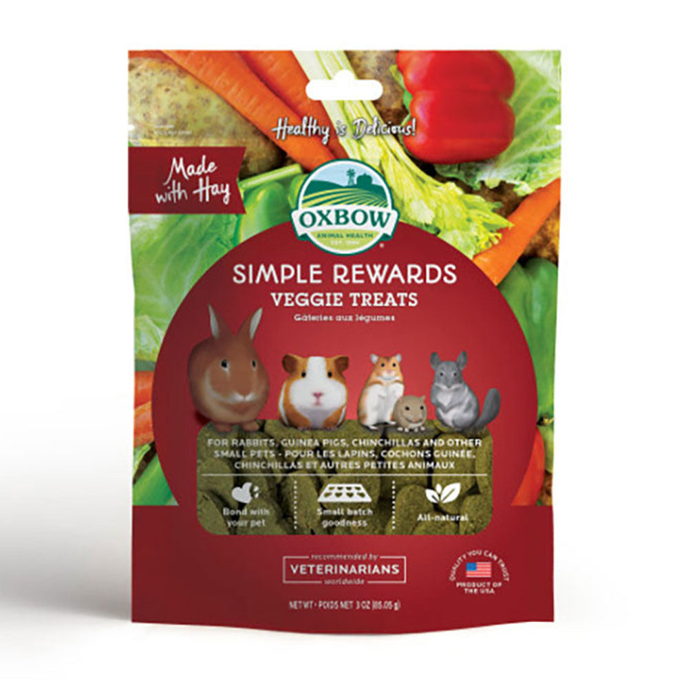 Oxbow Animal Health® Simple Rewards Veggie Treats 2 Oz