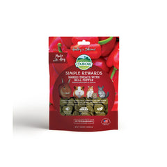 Oxbow Animal Health® Simple Rewards Baked Treats with Bell Pepper 2 Oz