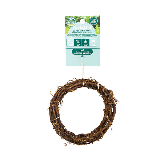 Oxbow Animal Health® Enriched Life Curly Vine Ring for Small Animal