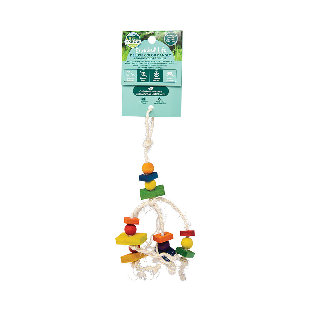 Oxbow Animal Health® Enriched Life Deluxe Color Dangly for Small Animal