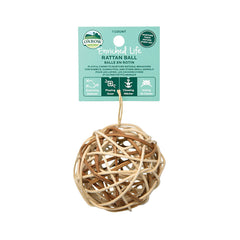 Oxbow Animal Health® Enriched Life Rattan Ball for Small Animal
