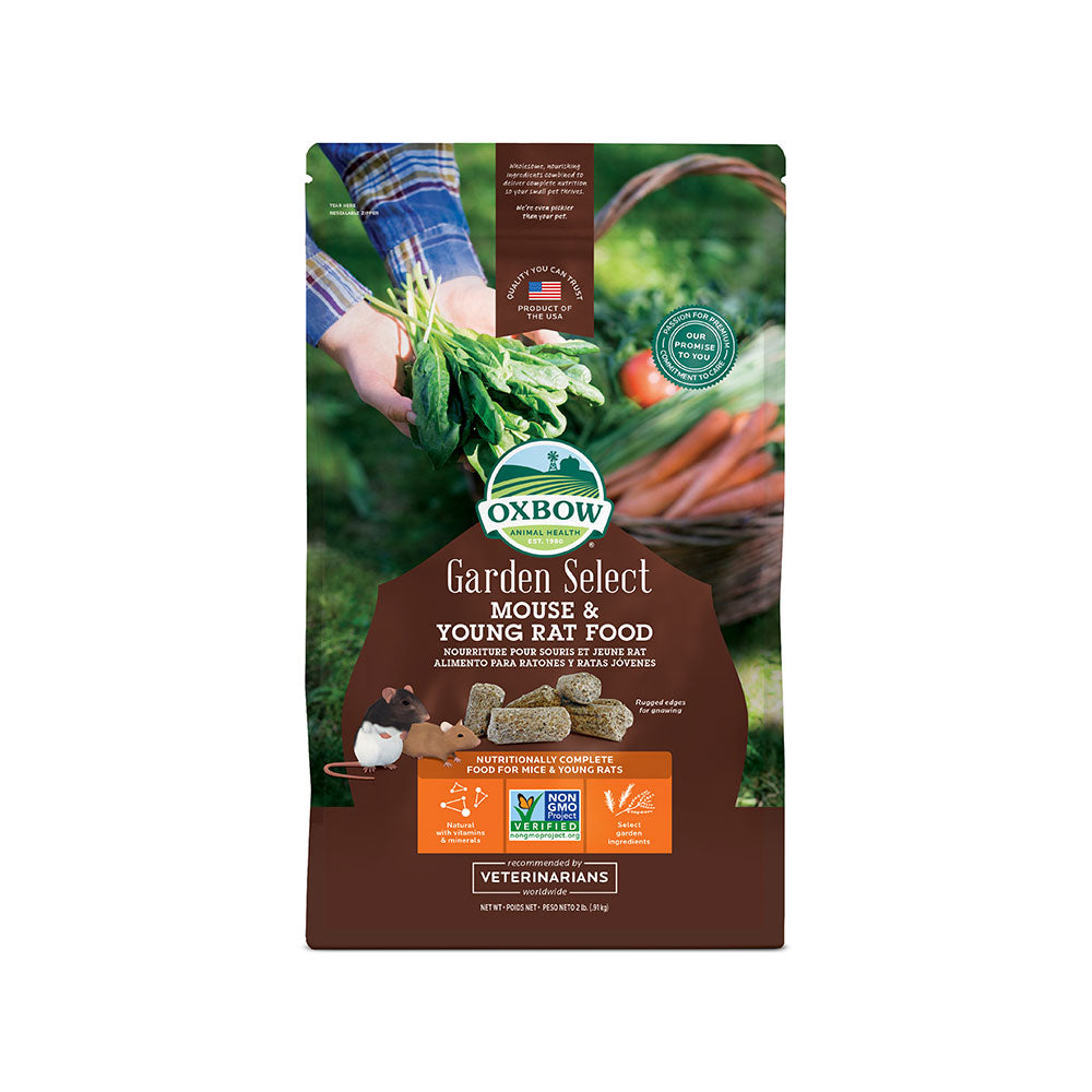 Oxbow Animal Health® Garden Select Mouse & Young Rat Food 2 Lbs