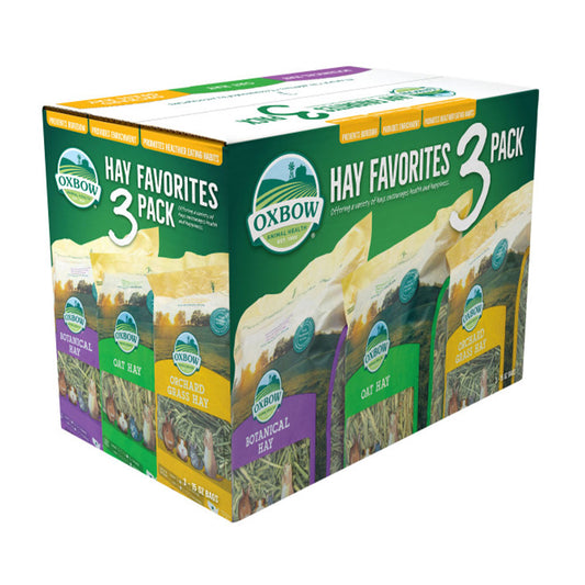 Oxbow Animal Health™ Hay Favorites 3 pack