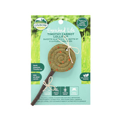 Oxbow Animal Health™ Enriched Life Timothy Carrot Lollipop Toy for Small Animals