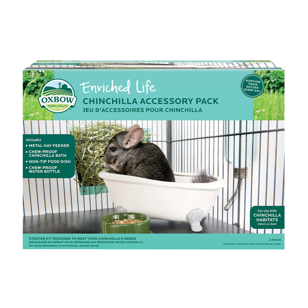 Oxbow Animal Health™ Enriched Life Chinchilla Accessory Pack