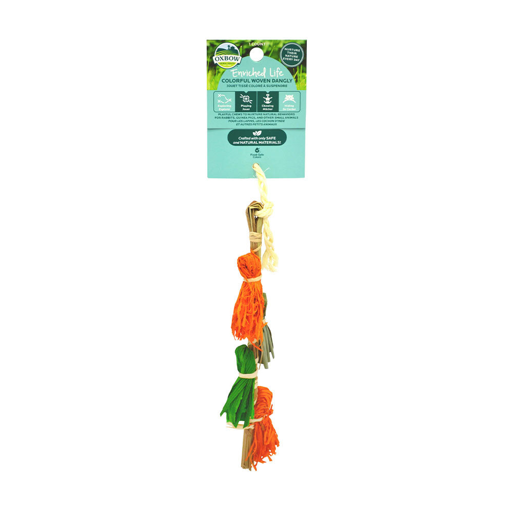 Oxbow Animal Health™ Enriched Life Colorful Woven Dangly