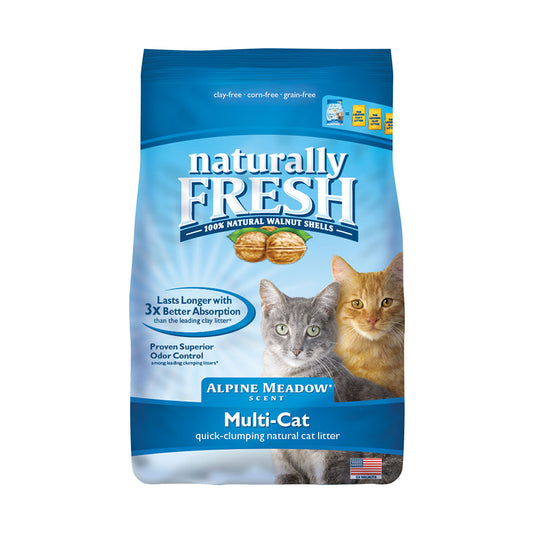 Naturally Fresh® Alpine Meadow® Scented Multi-Cat Quick-Clumping Formula Cat Litter 14 Lbs