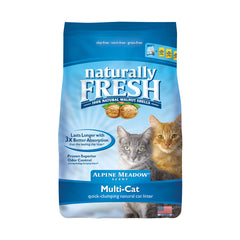 Naturally Fresh® Alpine Meadow® Scented Multi-Cat Quick-Clumping Formula Cat Litter 26 Lbs