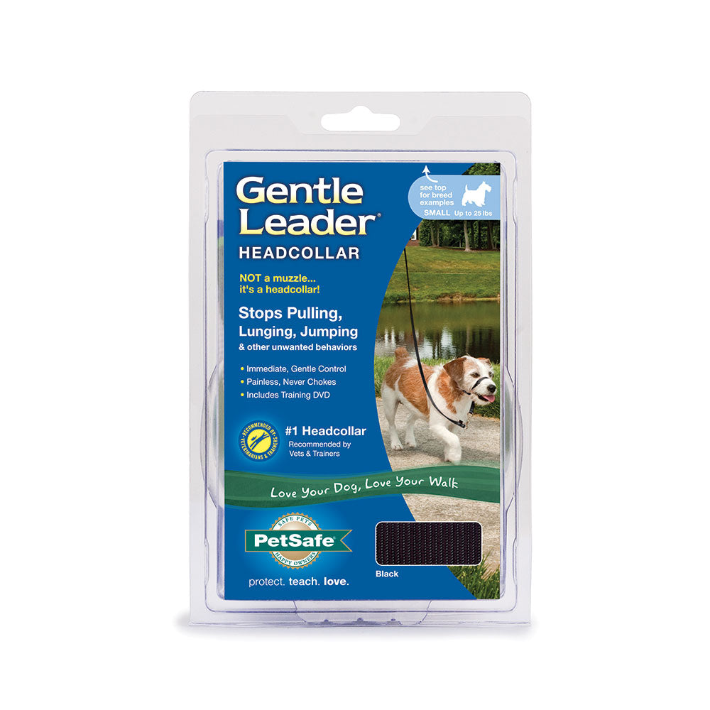 PetSafe® Gentle Leader® No Pull Dog Head Collar Black Color Small