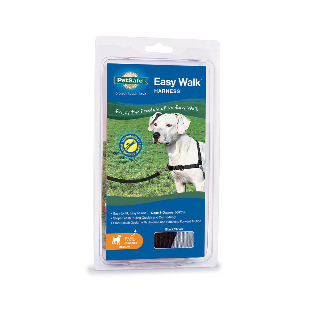 PetSafe® Easy Walk® No Pull Dog Harness Black Color Medium
