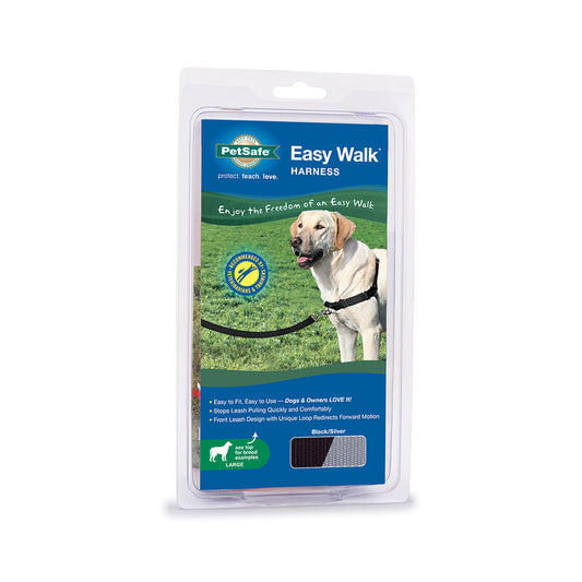 PetSafe® Easy Walk® No Pull Dog Harness Black Color Large