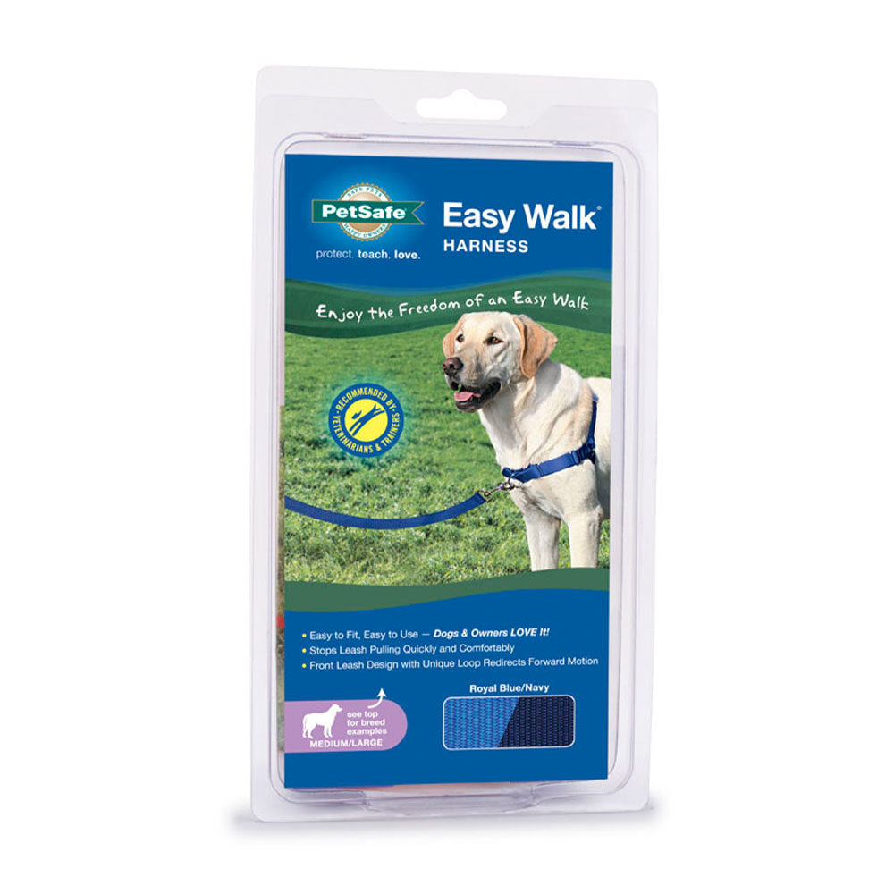 PetSafe® Easy Walk® No Pull Dog Harness Blue Color Medium/Large