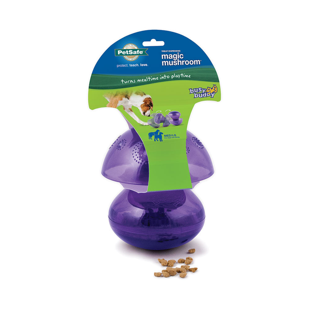PetSafe® Busy Buddy® Magic Mushroom™ Treat Dispensing Dog Toys Medium/Large	