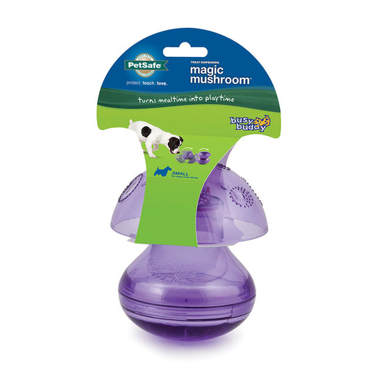 PetSafe® Busy Buddy® Magic Mushroom™ Meal Dispensing Dog Toys Small
