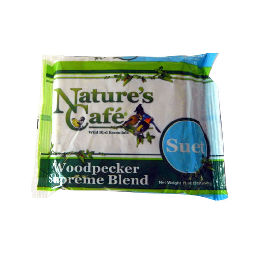 Nature's Café® Woodpecker Supreme Suet Wild Bird Food 11 Oz
