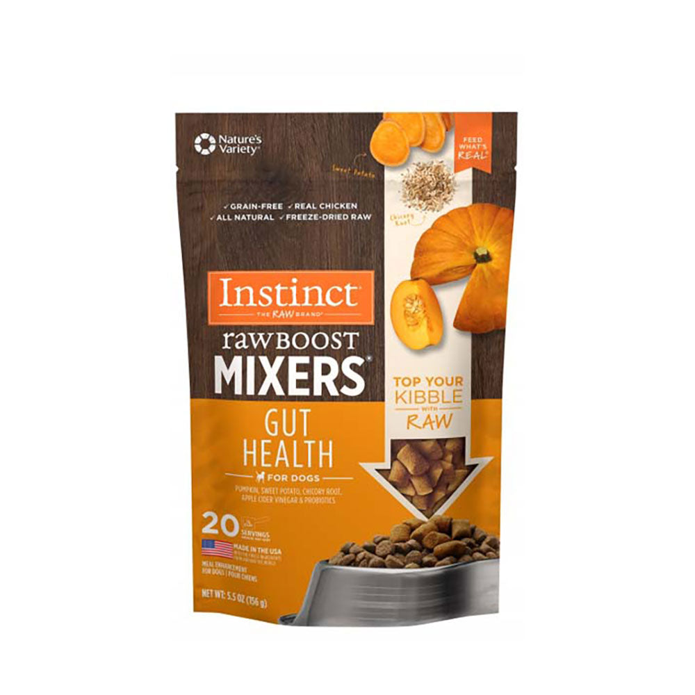 Instinct® Raw Boost Mixers® Grain Free Gut Health Freeze Dried Topper 5.5 Oz