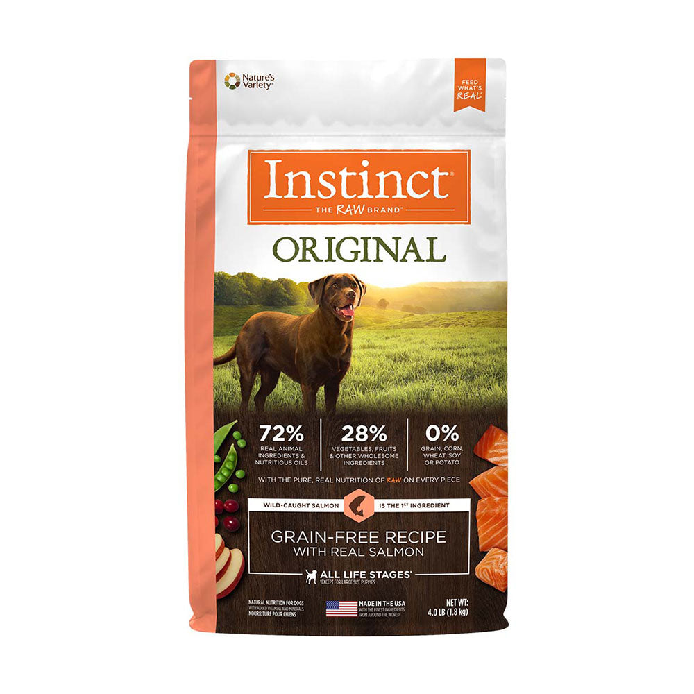 Instinct® Original Grain Free Recipe with Real Salmon Dog Food 4 Lbs