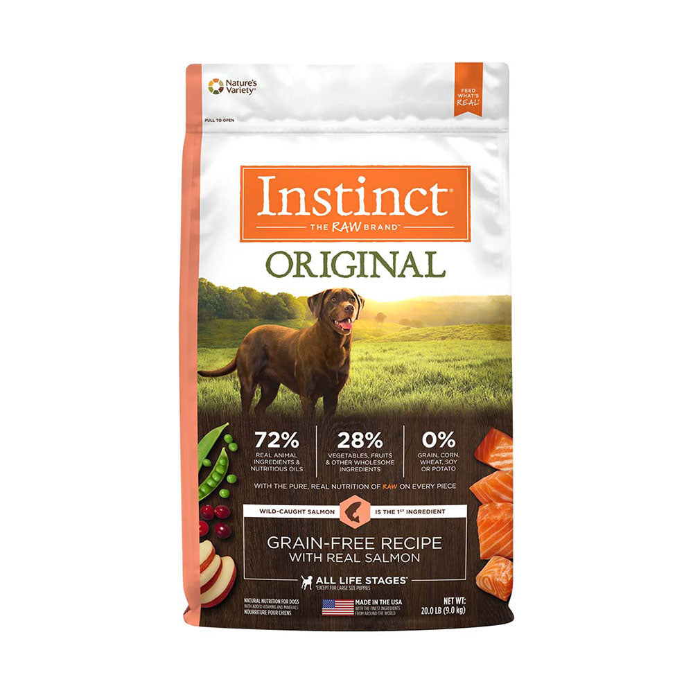 Instinct® Original Grain Free Recipe with Real Salmon Dog Food 20 Lbs