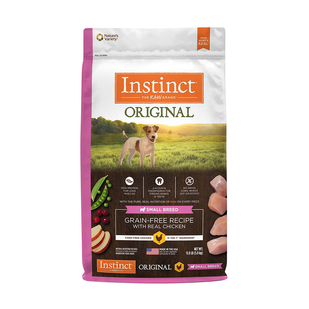 Instinct® Original Grain Free Recipe with Real Chicken Small Breed Dog Food 11 Lbs
