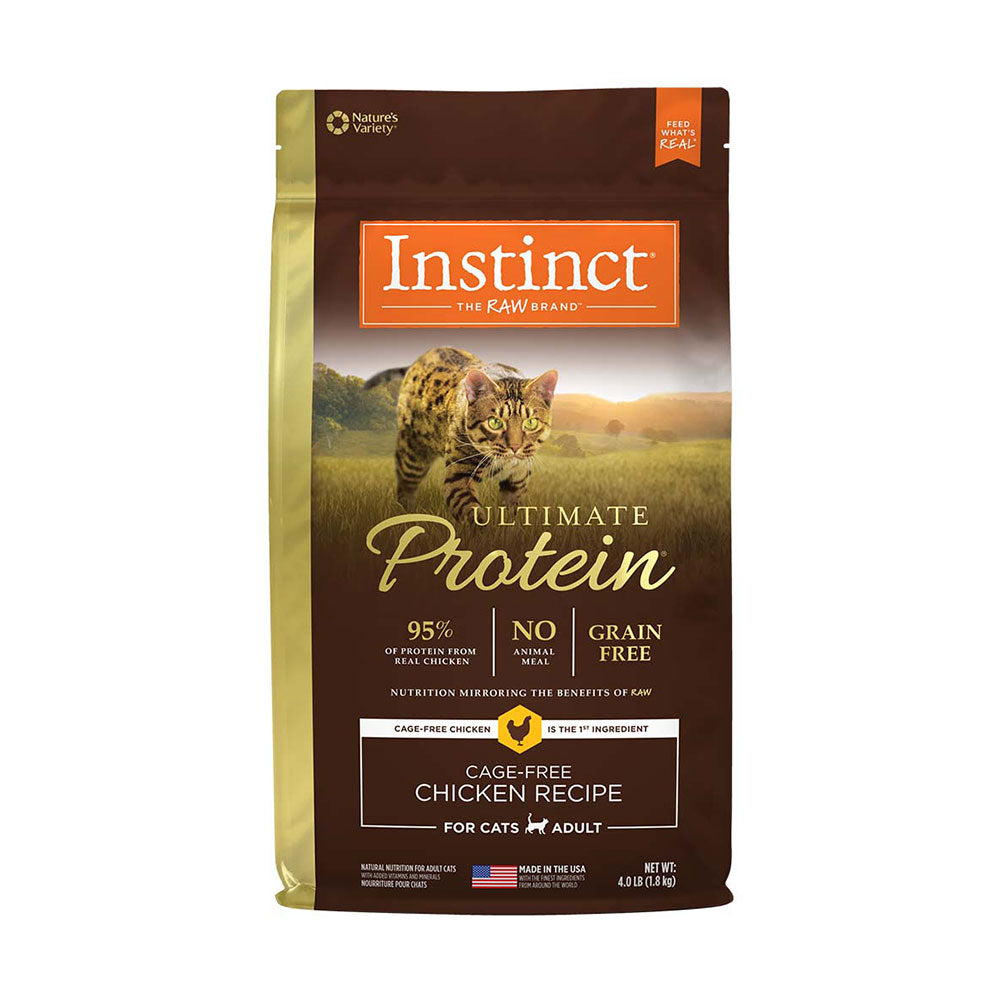 Instinct® Ultimate Protein® Grain Free Cage-Free Chicken Recipe Cat Food 4 Lbs
