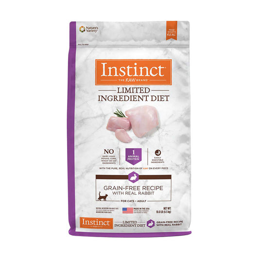 Instinct® Limited Ingredient Diet Grain Free Recipe with Real Rabbit Dog Food 10 Lbs