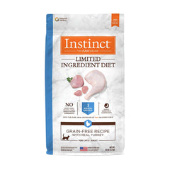 Instinct® Limited Ingredient Diet Grain Free Recipe with Real Turkey Dog Food 5 Lbs