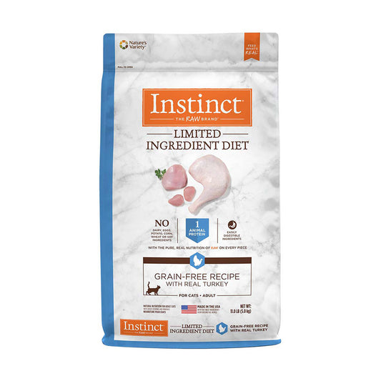 Instinct® Limited Ingredient Diet Grain Free Recipe with Real Turkey Dog Food 11 Lbs