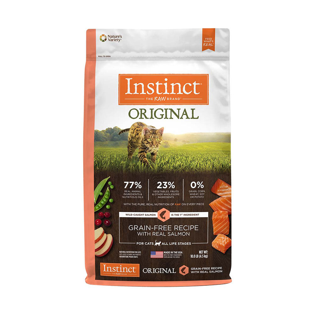 Instinct® Original Grain Free Recipe with Real Salmon Cat Food 10 Lbs