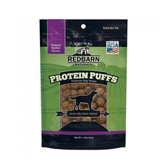 Redbarn® Peanut Butter Protein Puffs High Protein Dog Treats
