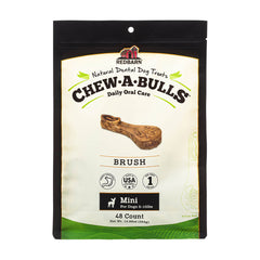 Redbarn® Chew-A-Bulls Brush Mini 48 Pack