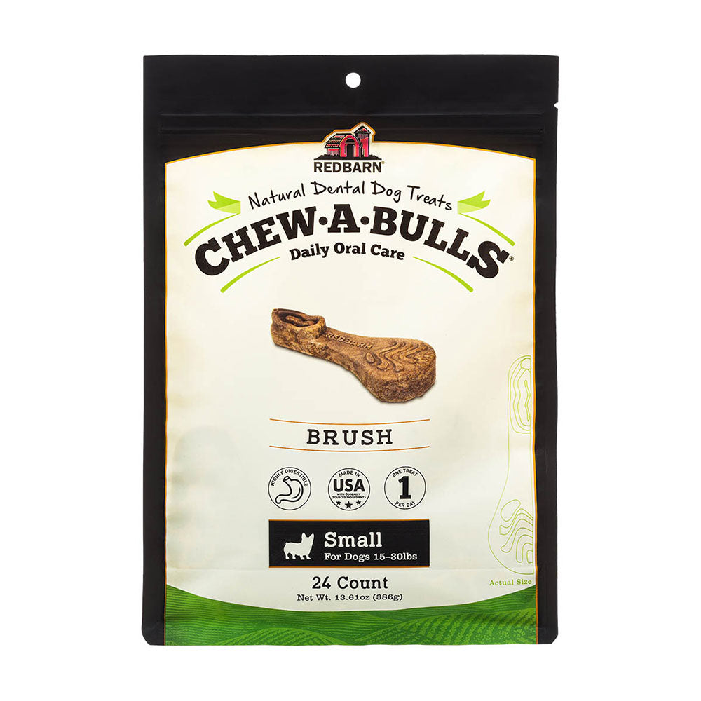 Redbarn® Chew-A-Bulls Brush Small 24 Pack