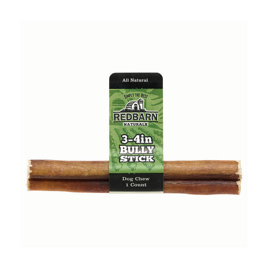 Redbarn® Bully Stick Chewy Dog Treats 3-4 Inch