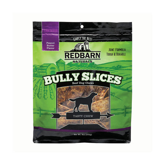 Redbarn® Bully Slices® Peanut Butter Flavor Chewy Dog Treats 12 Count