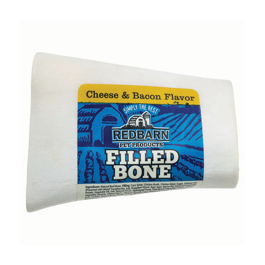 Redbarn® Cheese n' Bacon Filled Bone Chewy Dog Treats Small