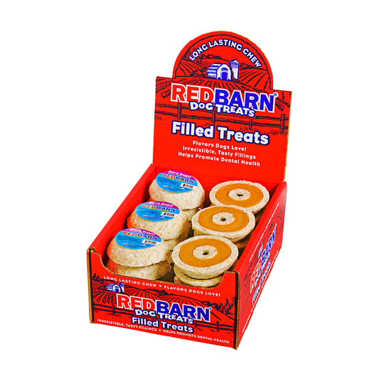 Redbarn® Barn Bagel® Peanut Butter Flavor Chewy Dog Treat