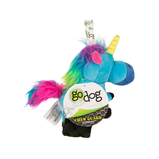goDog® Unicorns with Chew Guard Dog Toy Small