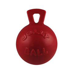 Jolly Pets® Tug-n-Toss™ Fun-Filled Ball Dog Toys Red Color Large 8 Inch