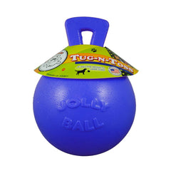 Jolly Pets® Tug-n-Toss™ Fun-Filled Ball Dog Toys Blue Color X-Large 10 Inch