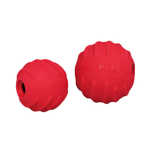 Jolly Pets® Jolly Tuff™ Tosser Dog Toys Red Color Large 4 Inch