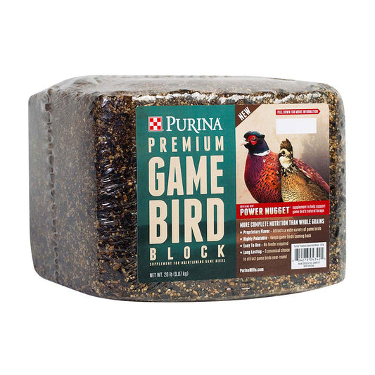 Purina® Premium Game Bird Block Treats & Supplements