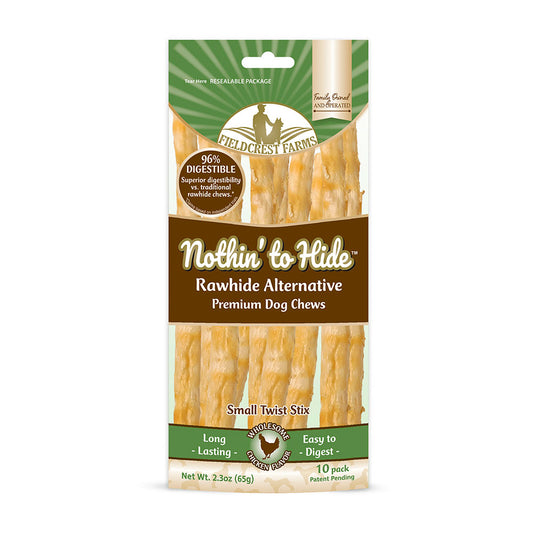 Nothin' to Hide™ Small Beef Twist Stix 10 Pack
