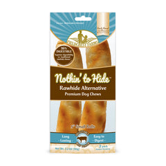 Nothin' to Hide™ Small 5" Beef Roll Dog Chew 2 Pack