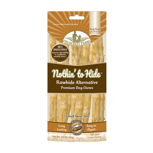 Nothin' to Hide™ Small Peanut Butter Twist Stix 10 Pack