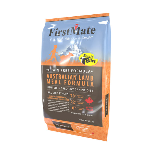FirstMate™ Grain Free Limited Ingredient Diet Australian Lamb Meal Formula Small Bites Dog Food 5 Lbs