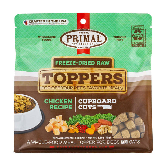 Primal™ Freeze Dried Cupboard Cuts Toppers Chicken Flavor 3.5oz